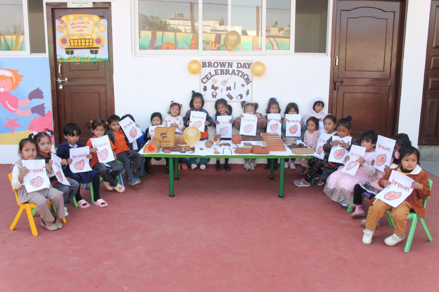 Brown Day Celebration in school