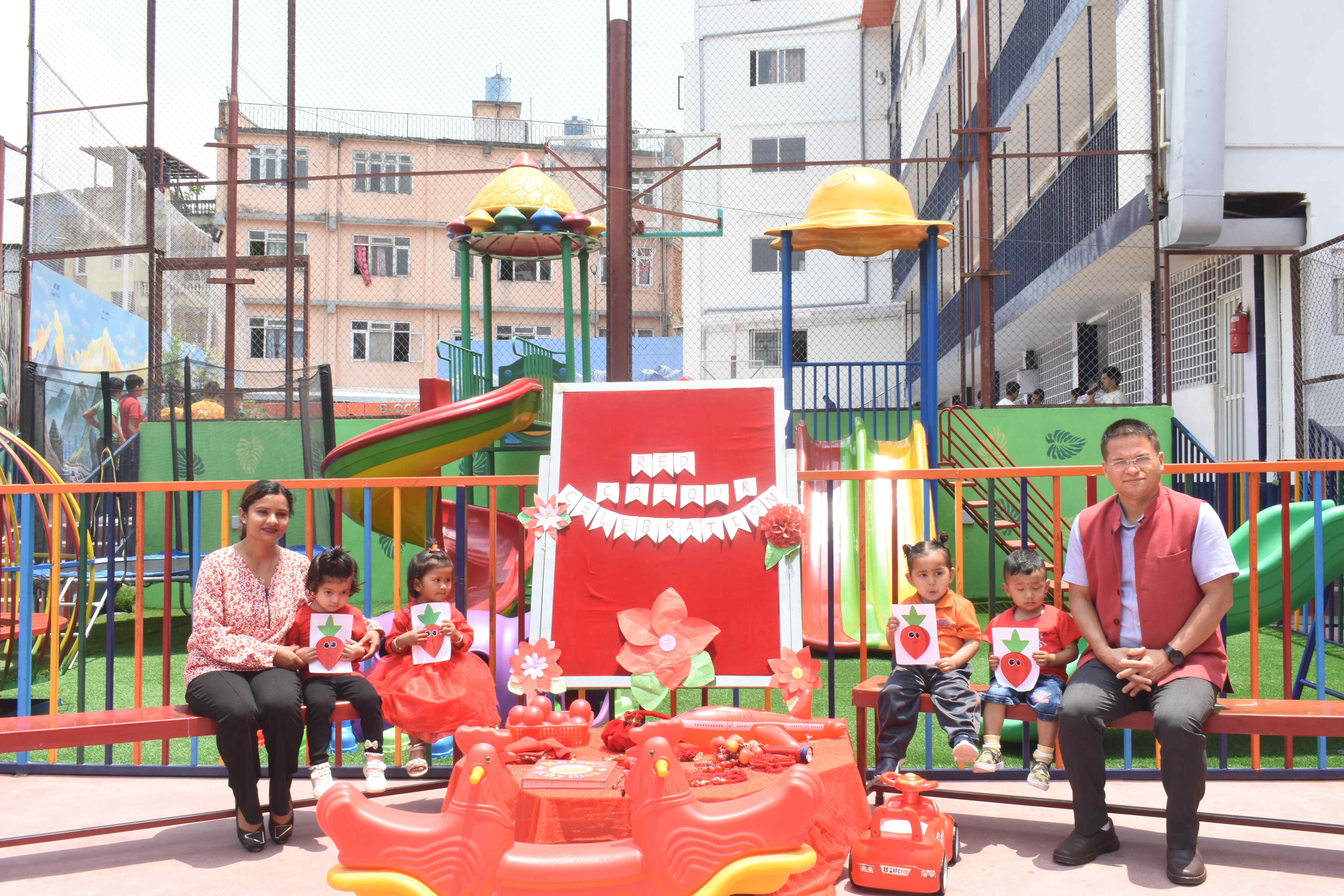 Red Day Celebration in school